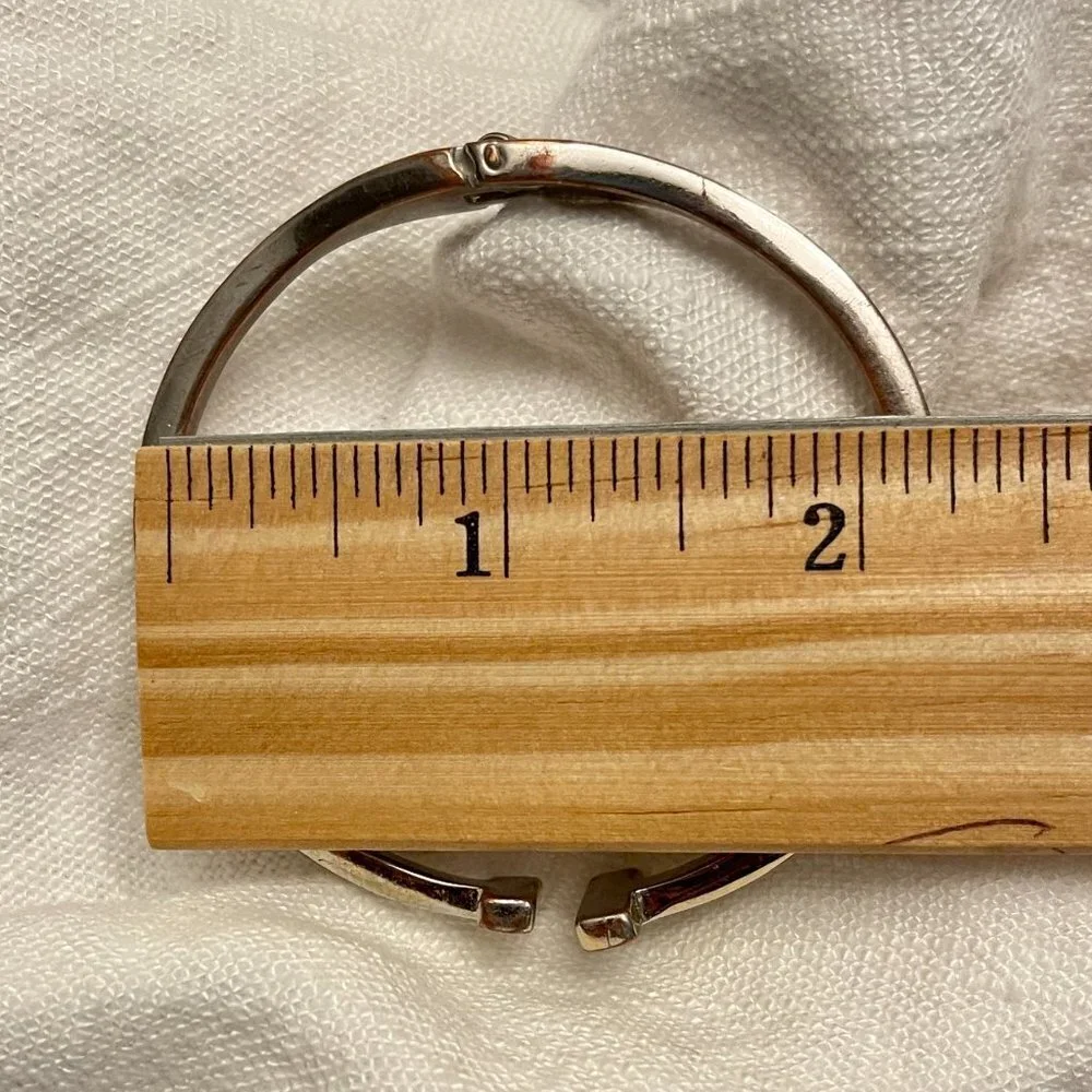 Gold Toned Double T Open Cuff Bracelet